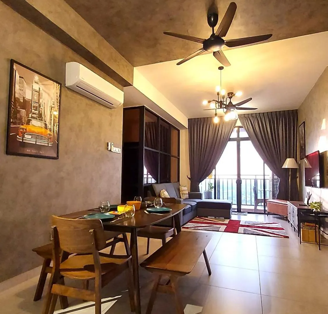 Appartement Rustic Retreat 3R2B Infinity Pool/Wifi/Jonker 8Min à Malacca